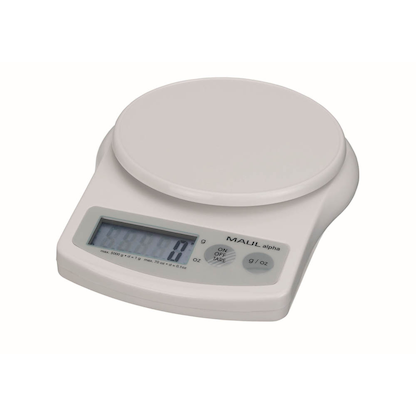 Artikelbild 2 für MAUL Briefwaage MAULalpha weiß für max. 5,0 kg, Artikelnummer 304154