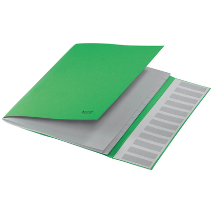 Artikelbild 2 für LEITZ Ordnungsmappe recycle 3915 12 Fächer grün, 1 St., Artikelnummer 854584