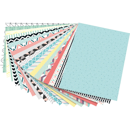 Artikelbild 3 für folia Motivblock GEOMETRIE farbsortiert 270 g/qm 20 Blatt, Artikelnummer 191967