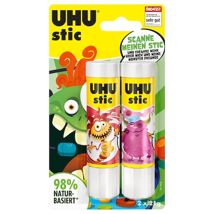 Artikelbild 6 für UHU MONSTER Klebestifte 21,0 g, 2 St., Artikelnummer 312669