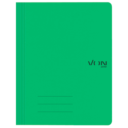 Artikelbild 2 für VON LEITZ Schnellhefter Karton grün DIN A4, 1 St., Artikelnummer 636039