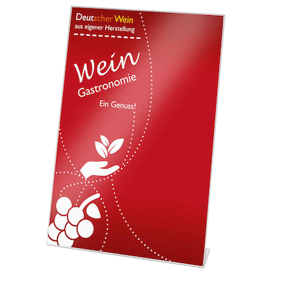 Artikelbild 4 für deflecto Tischaufsteller DIN A4 einseitig, 1 St., Artikelnummer 856397