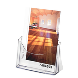 Artikelbild 1 für SIGEL Tischprospekthalter transparent DIN A4 24,0 x 9,0 x 29,0 cm, 1 St., Artikelnummer 860957