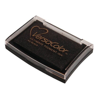 Artikelbild 2 für Rayher Stempelkissen Versa Color Pigment schwarz 7,5 x 4,5 cm, 1 St., Artikelnummer 932467