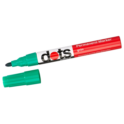 Artikelbild für dots Permanentmarker grün 1,5 - 3,0 mm, 1 St., Artikelnummer 835631