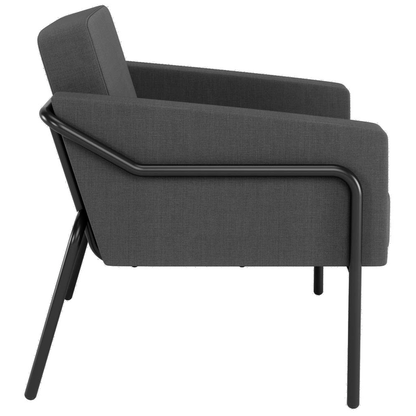 Artikelbild 2 für medso powered by PAPERFLOW Sessel MEDSO L anthrazit schwarz Stoff 75,0 x 74,3 x 73,6 cm, 1 St., Artikelnummer 522478