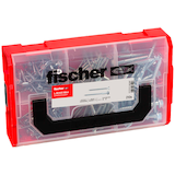 Artikelbild 1 für fischer L-Boxx mini 553347 Dübel- und Schrauben-Sortiment, 210 St., Artikelnummer 480182