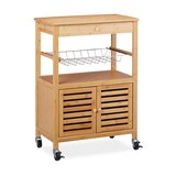 Artikelbild 1 für relaxdays Servierwagen braun 59,5 x 35,0 x 82,0 cm, Artikelnummer 644033