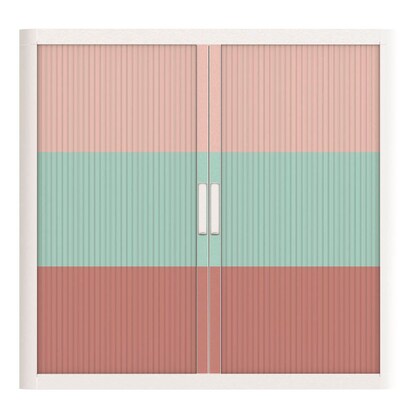 Artikelbild 3 für PAPERFLOW easyOffice Colour Rollladenschrank 61556 2 Fachböden 110,0 x 41,5 x 104,0 cm, Artikelnummer 210338