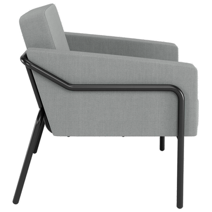 Artikelbild 2 für medso powered by PAPERFLOW Sessel MEDSO L grau schwarz Stoff 75,0 x 74,3 x 73,6 cm, 1 St., Artikelnummer 522486