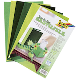 Artikelbild 1 für folia Bastelfilz grün 10 Bogen, Artikelnummer 816393