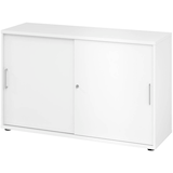 Artikelbild 1 für HAMMERBACHER Schiebetürenschrank 1752S, V1752S/W/W/BS weiß 1 Fachboden 120,0 x 40,0 x 74,8 cm, Artikelnummer 992750