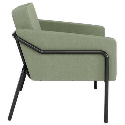 Artikelbild 2 für medso powered by PAPERFLOW Sessel MEDSO L grün schwarz Stoff 75,0 x 74,3 x 73,6 cm, 1 St., Artikelnummer 522499