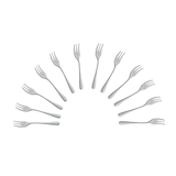 Artikelbild 1 für Esmeyer Kuchengabeln SYLVIA silber glänzend, poliert, 12 St., Artikelnummer 262055