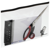 Artikelbild 1 für DURABLE Gleitverschlussbeutel ZIP BAG DIN A4 transparent/schwarz 0,43 mm, 5 St., Artikelnummer 611069