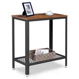 Artikelbild 1 für VASAGLE Beistelltisch rechteckig Spanplatte braun 60,0 x 30,0 x 60,0 cm, 1 St., Artikelnummer 291896