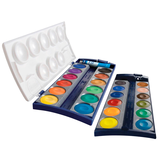 Artikelbild 1 für Pelikan K24 blau Wasserfarbkasten 24 Farben, Artikelnummer 746511