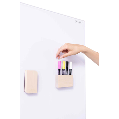 Artikelbild 6 für magnetoplan mobile Glas-Magnettafel 76,0 x 180,0 cm weiß, Artikelnummer 713794