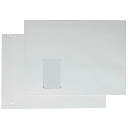 Artikelbild für kaenguruh the world of paper Versandtaschen DIN C4 mit Fenster weiß 250 St., Artikelnummer 736308
