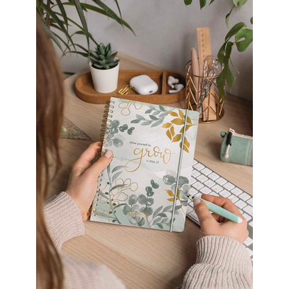 Artikelbild 6 für BRUNNEN Schülerkalender Grow 2026/2027 mehrfarbig: grün, gold, 1 St., Artikelnummer 804868