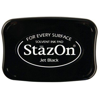 Artikelbild für Rayher Stempelkissen StazOn schwarz 4,5 x 5,0 cm, 1 St., Artikelnummer 932541