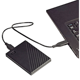 Artikelbild 1 für Western Digital My Passport 2 TB externe HDD-Festplatte schwarz, Artikelnummer 941118