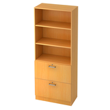 Artikelbild 1 für HAMMERBACHER Regalschrank 7300 CE, V7300/6/6/CE buche 80,0 x 42,0 x 200,4 cm, 1 St., Artikelnummer 861904