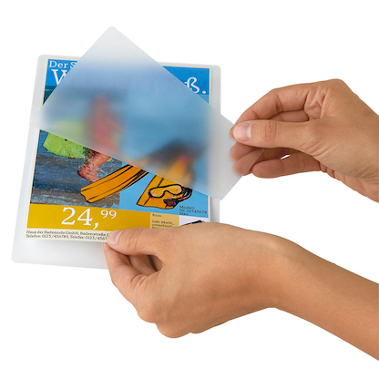 Artikelbild 3 für OLYMPIA Laminierfolien glänzend für A5 80 micron, 100 St., Artikelnummer 565349