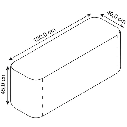 Artikelbild 2 für viasit Sitzbank Coloq 880.2000 1241 beigebraun Holz 120,0 cm, Artikelnummer 176741
