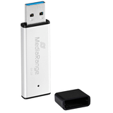 Artikelbild 1 für MediaRange USB-Stick MR1901 silber, schwarz 64 GB, 1 St., Artikelnummer 635617