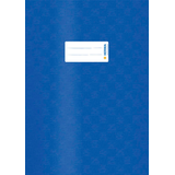 Artikelbild 1 für HERMA Heftumschlag mit Baststruktur dunkelblau Kunststoff DIN A4, Artikelnummer 547974