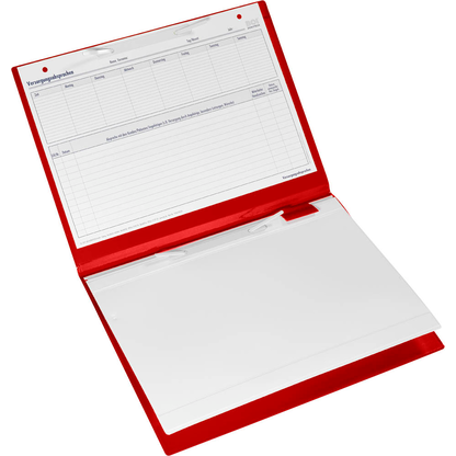 Artikelbild für BOI Patienten-Dokumentationsmappe Professional-Line DIN A4 quer rot, 1 St., Artikelnummer 666972