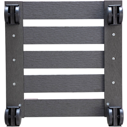 Artikelbild 4 für WAGNER® design yourself Pflanzenroller WPC GH 0500 Kunststoff anthrazit quadratisch 29,0 x 8,3 cm, 1 St., Artikelnummer 621357