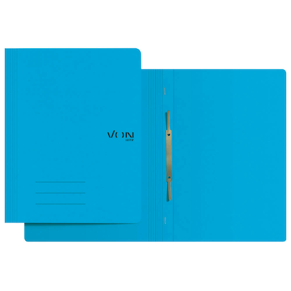 Artikelbild für VON LEITZ Schnellhefter Karton blau DIN A4, 1 St., Artikelnummer 636007