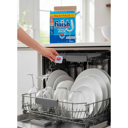 Artikelbild 13 für finish POWERBALL POWER CLASSIC ALL IN 1 Spülmaschinentabs 64 St., Artikelnummer 539959