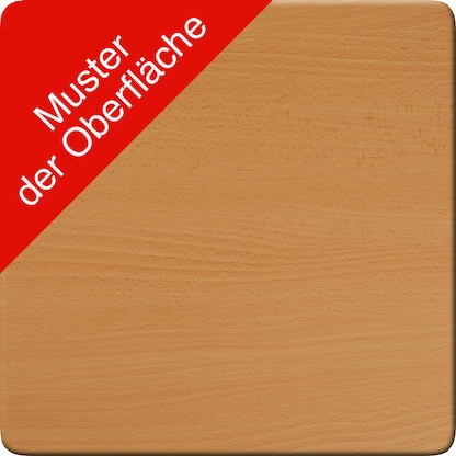 Artikelbild 4 für Gürkan Mehrzwecktisch buche quadratisch, Vierkantrohr schwarz, 70,0 x 70,0 x 75,0 cm, Artikelnummer 824742