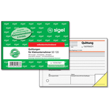 Artikelbild 1 für SIGEL Quittung für Kleinunternehmer (ohne MwSt.-Ausweis) Formularbuch SD120, 1 St., Artikelnummer 220006