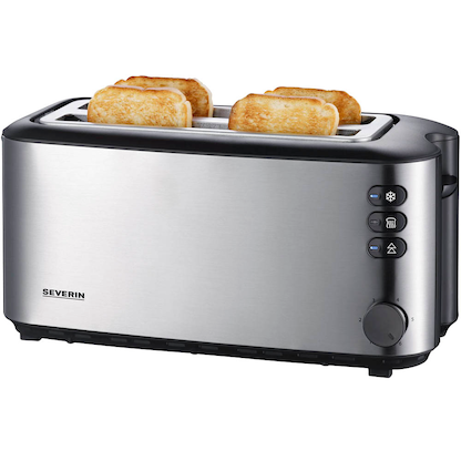 Artikelbild 2 für SEVERIN AT 2509 Toaster silber, Artikelnummer 311494