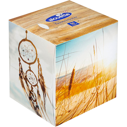 Artikelbild 2 für alouette Taschentücherbox Balsam 3-lagig weiß, 56 Tücher, Artikelnummer 549727