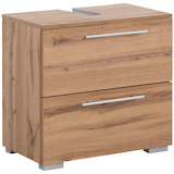 Artikelbild 1 für MÖBELPARTNER Waschbeckenunterschrank Carlos 148595 eiche landhaus 60,2 x 35,0 x 59,1 cm, Artikelnummer 673693