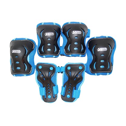 Artikelbild für BEST®SPORTING Protektoren-Set Größe M blau, 1 Set, Artikelnummer 986683