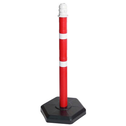 Artikelbild 2 für WIHEDÜ Absperrpfosten weiß/rot, 10 St., Artikelnummer 744916