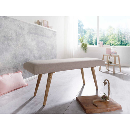 Artikelbild 5 für WOHNLING Sitzbank WL5.329 beige Stoff 117,0 cm, Artikelnummer 545261