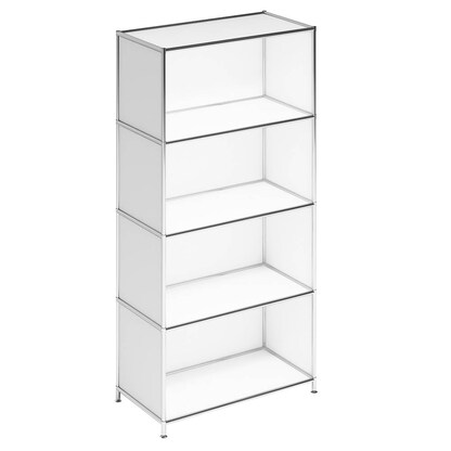 Artikelbild für viasit Aktenregal System4 weiß 77,9 x 40,4 x 155,7 cm, 1 St., Artikelnummer 214429