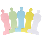 Artikelbild 1 für Moderationskarten farbsortiert 9,5 x 19,5 cm, 120 St., Artikelnummer 537720