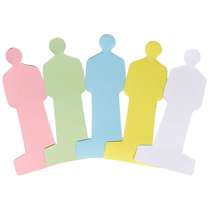 Artikelbild für Moderationskarten farbsortiert 9,5 x 19,5 cm, 120 St., Artikelnummer 537720