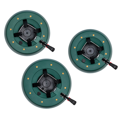 Artikelbild 2 für FHS Christbaumständer Start 1 Kunststoff, Ø bis 11,0 cm dunkelgrün rund, 1 St., Artikelnummer 845794