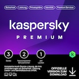 Artikelbild 1 für KASPERSKY Premium Sicherheitssoftware Vollversion (Download-Link), Artikelnummer 898587