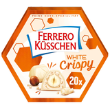 Artikelbild 1 für FERRERO KÜSSCHEN White Crispy Pralinen 20 St./172,0 g, Artikelnummer 103354