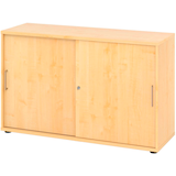 Artikelbild 1 für HAMMERBACHER Schiebetürenschrank 1752S, V1752S/3/3/BS ahorn 1 Fachboden 120,0 x 40,0 x 74,8 cm, Artikelnummer 993048